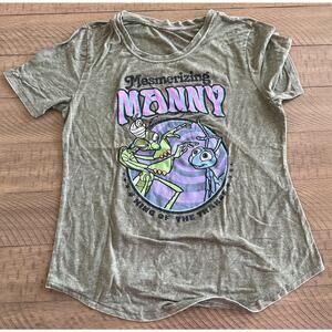 A Bug's Life Manny Womens Tee BoxLunch Exclusive Green Medium Disney Pixar